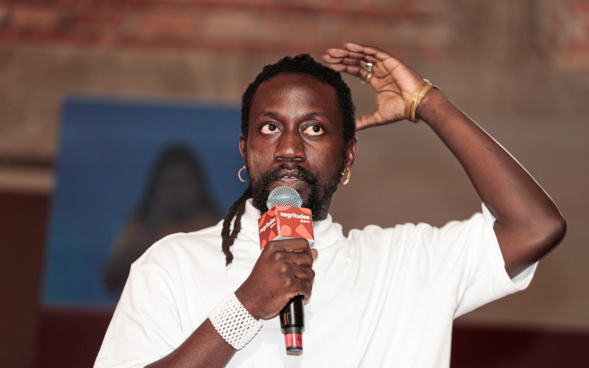 O cineasta angolano Licínio Januário participou do festival Negritudes Globo