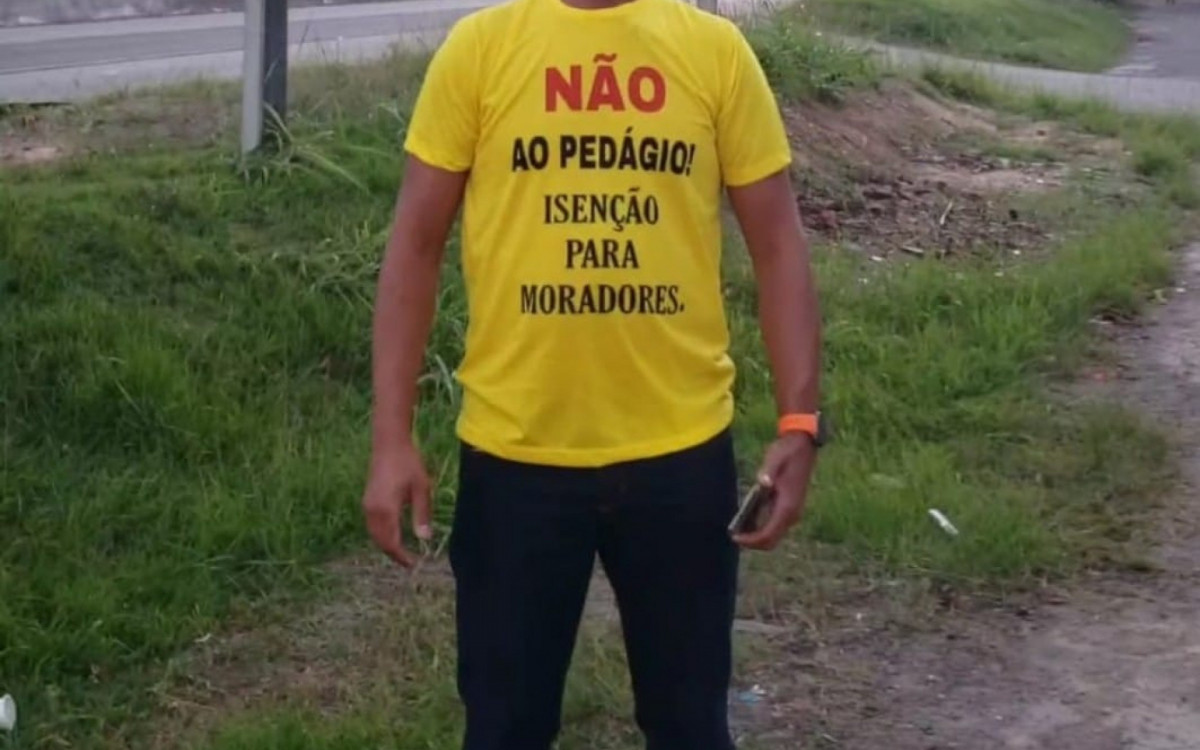 Raphael Cendon representante dos moradores na audiência pública é líder do movimento na costa verde 