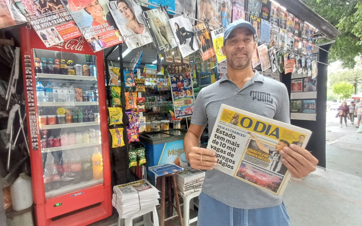 Aldir Caldas destaca a relação com os clientes um ponto alto da profissão - Agência O Dia