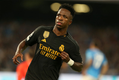 Vini Jr volta a marcar em vitória do Real Madrid na Liga dos Campeões