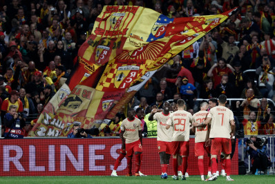 Gabriel Jesus marca, mas Arsenal perde para o Lens pela Liga dos Campeões