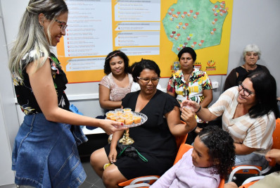 Boas dicas de nutrição deixam usuários dos CRAS de Belford Roxo com água na boca