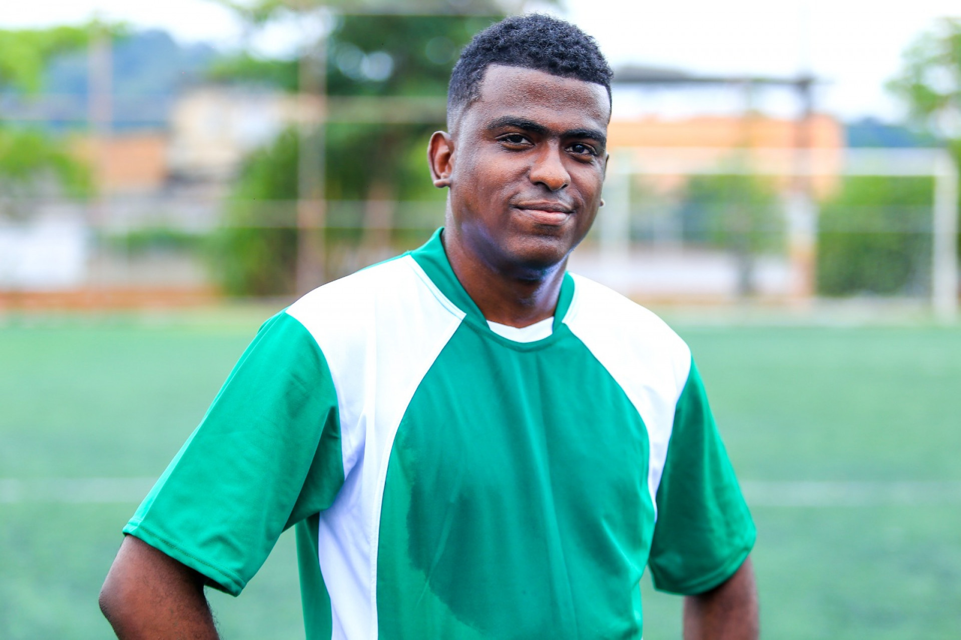 O administrador e morador de Mesquita, Matheus Batista, de 27 anos, integrou o time de Belford Roxo na competi&ccedil;&atilde;o - Rafael Barreto / PMBR