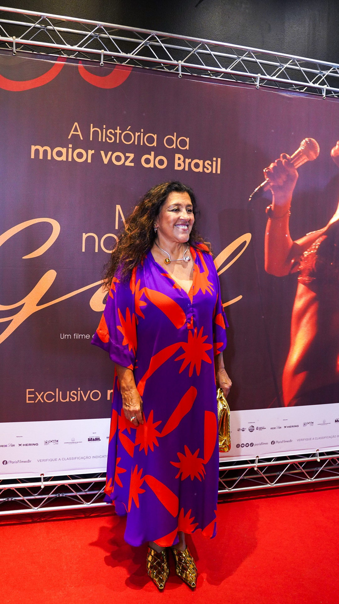 Regina Casé prestigiou exibição de 'Meu Nome é Gal', em Salvador - Divulgação