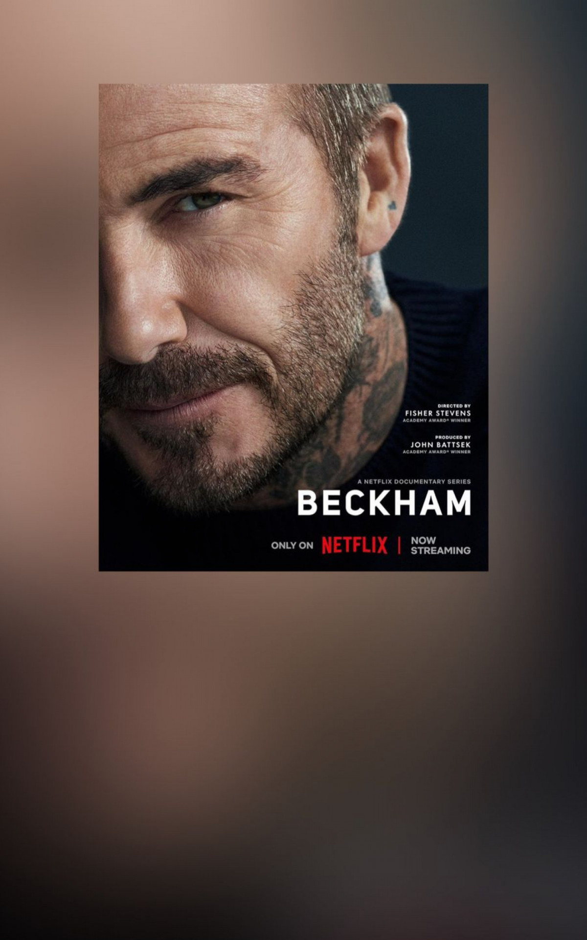 Série documental da Netflix sobre David Beckham estreia dia 4 de outubro