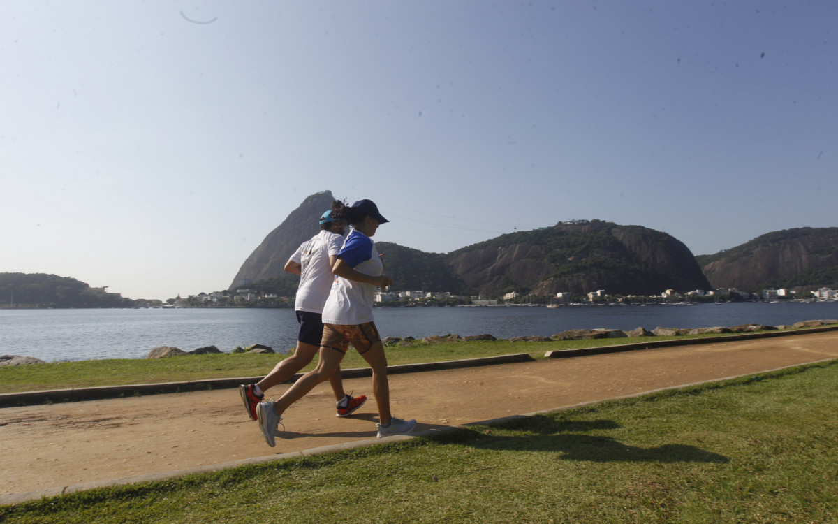 terro do Flamengo, altura da Praia de Botafogo - Reginaldo Pimenta/Ag&ecirc;ncia O Diaa