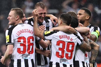 Bruno Guimarães dá assistência, e Newcastle vence PSG na Liga dos Campeões