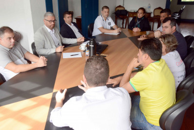 Rodrigo Drable se reúne com vereadores para falar sobre novo sistema