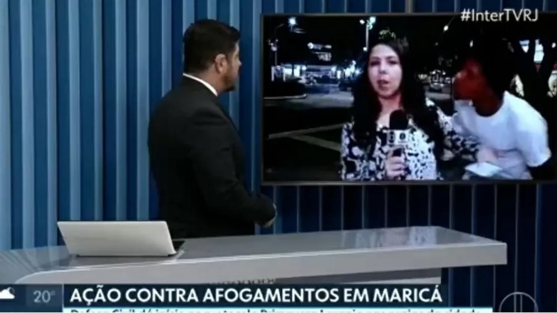 Repórter da TV Globo é vítima de assédio e desabafa: 'Horrível' - Reprodução Internet