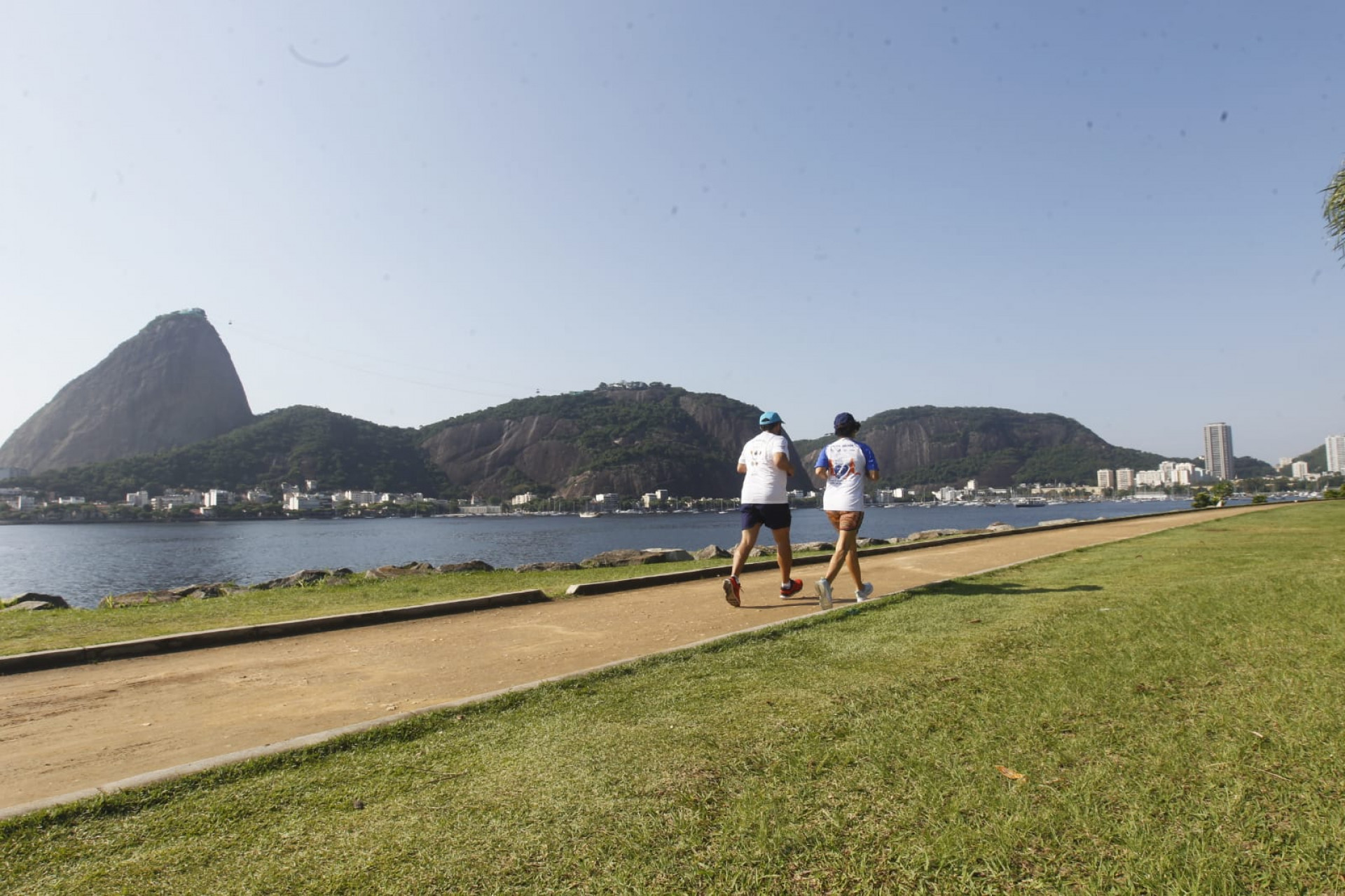 Quarta-feira de sol no Aterro do Flamengo, na Zona Sul do Rio - Reginaldo Pimenta/Agência O Dia