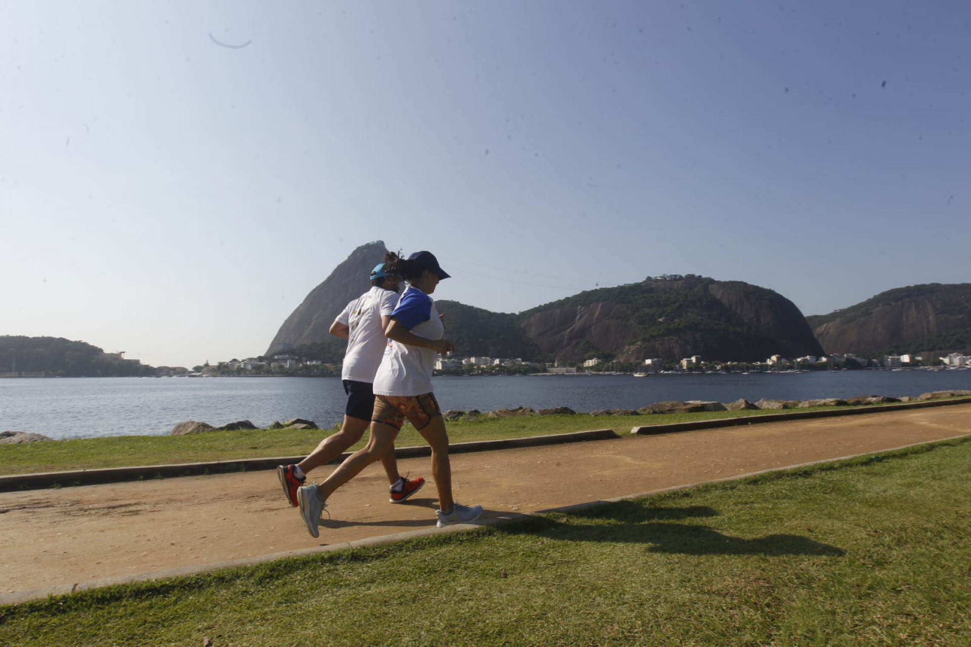 Quarta-feira de sol no Aterro do Flamengo, na Zona Sul do Rio - Reginaldo Pimenta/Agência O Dia