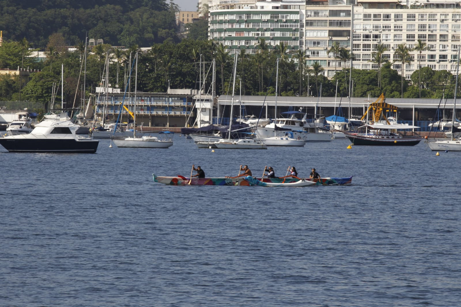 Quarta-feira de sol no Aterro do Flamengo, na Zona Sul do Rio - Reginaldo Pimenta/Agência O Dia
