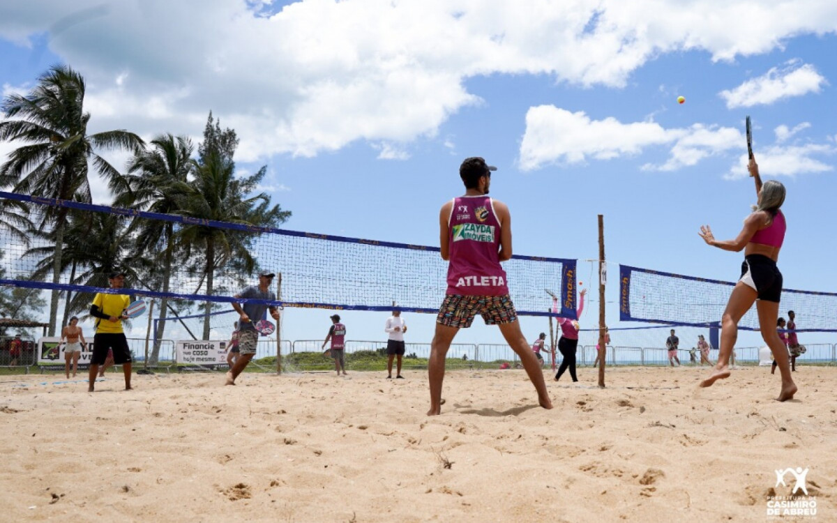 Mais de 250 atletas confirmados para 2° Open de Beach Tennis de Barra de São João - Foto: Divulgação