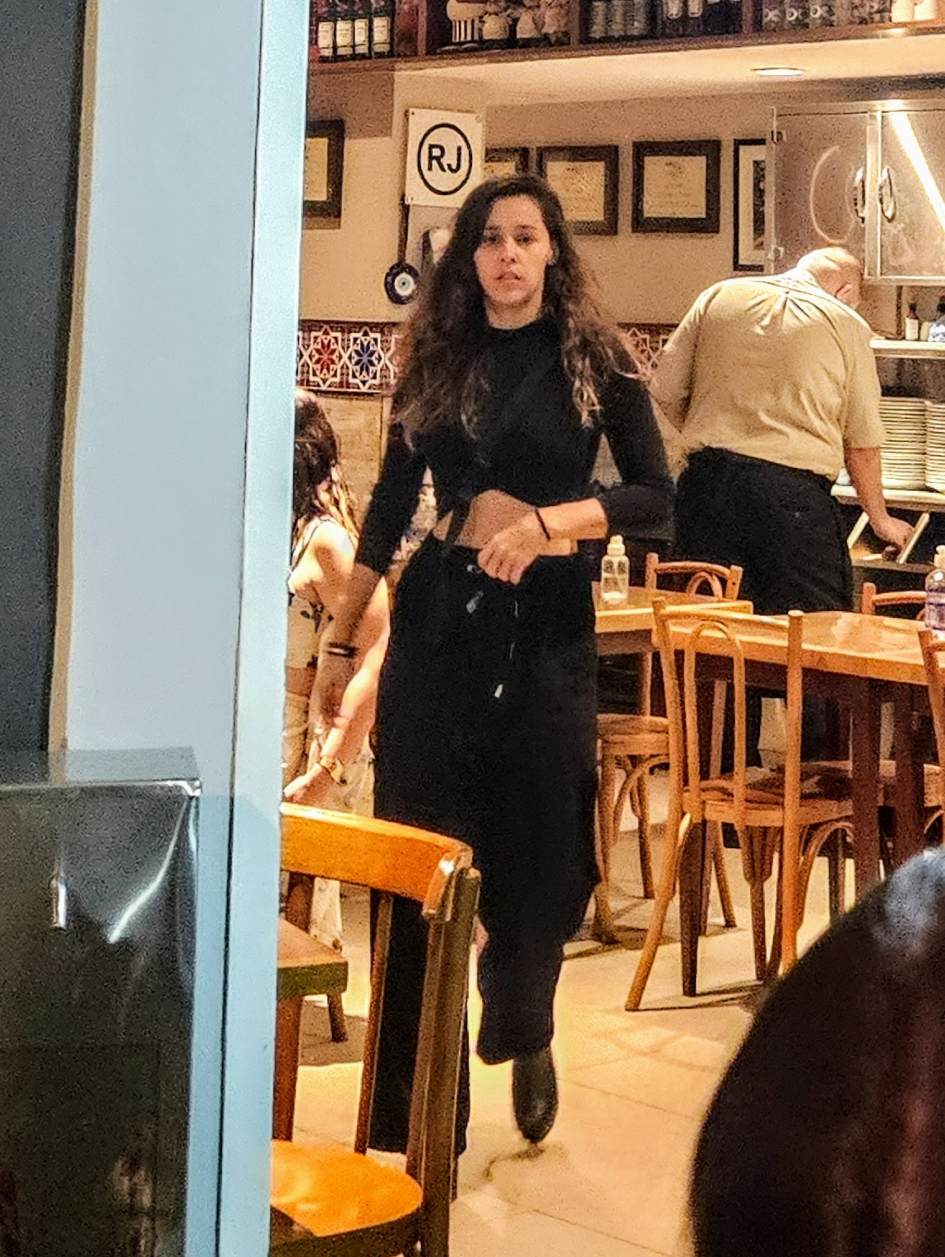 Thati Lopes, a Berenice de 'Terra e Paixão', vai a restaurante com o namorado, George Sauma - Dan Delmiro / Ag. News