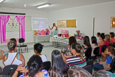 Prefeitura de Paty promove ações de combate ao câncer de mama e colo do útero