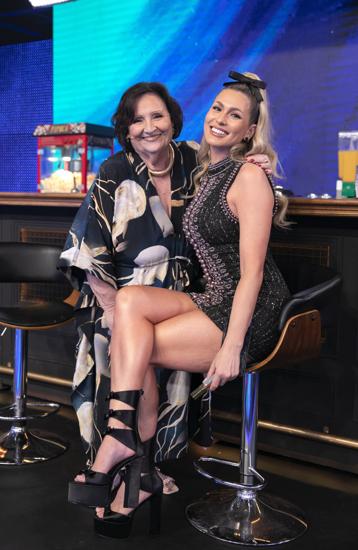 Lívia Andrade fala sobre relação com Dona Déa - Manoella Mello / TV Globo