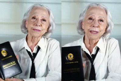 Fernanda Montenegro nega ter ganho cachê para ler trechos da Constituição: 'Cidadã lendo um documento'