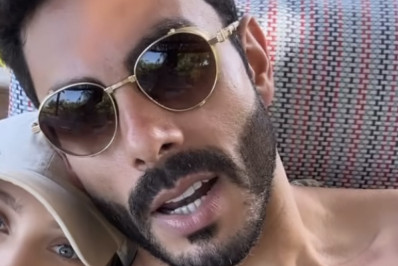 Rodolffo mostra buraco no peito após tombo de jet-ski: 'Rasgou o músculo'