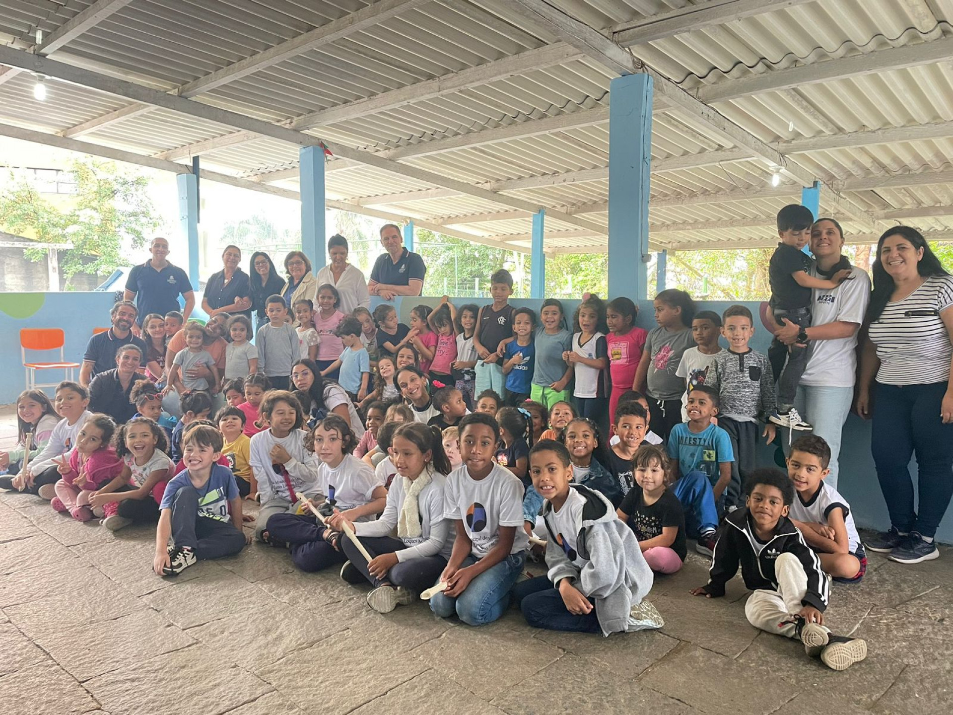 A creche da Capette atende 80 crianças de 2 a 5 anos de idade em turmas do Maternal, Jardim, Pré I e II - Jannaina Costa
