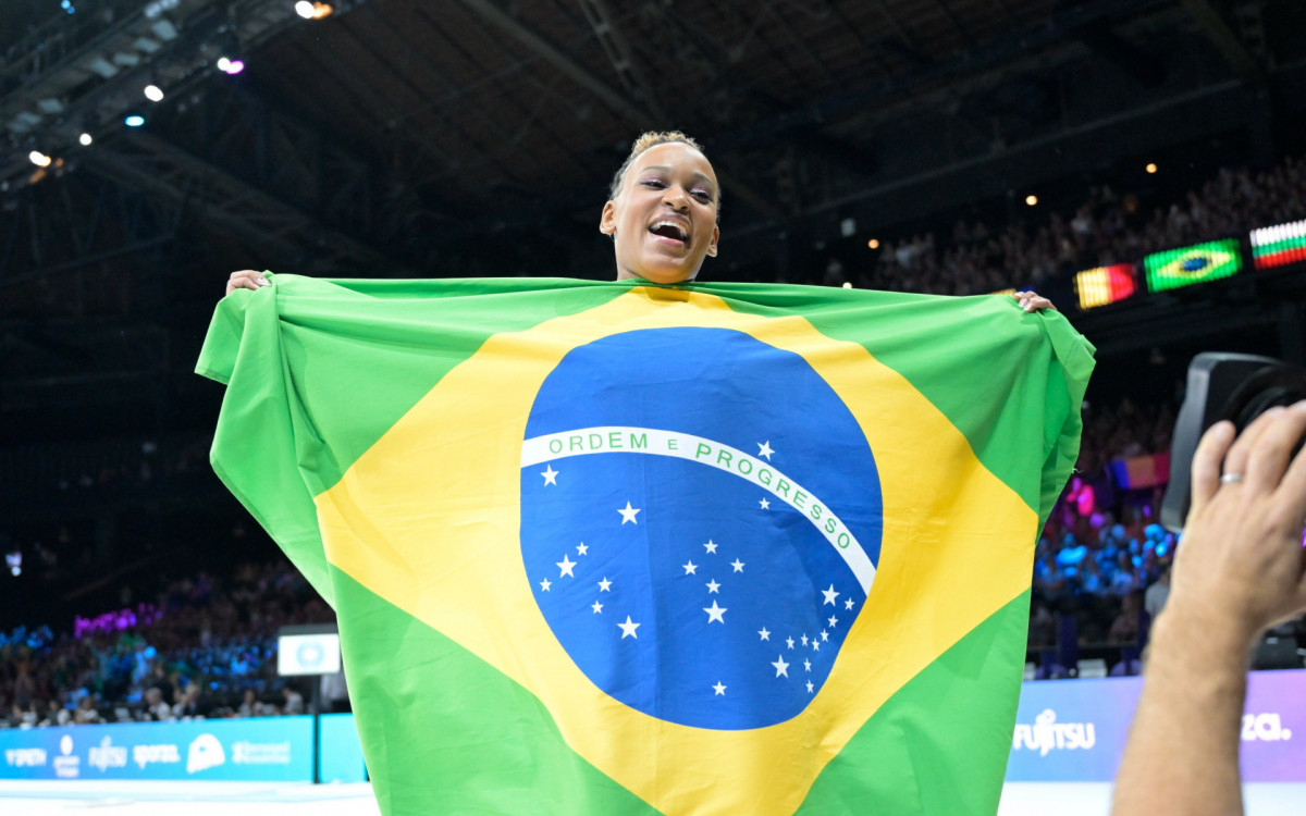 Rebeca Andrade é campeã do salto no Mundial de Ginástica Artística 2023, na  Bélgica