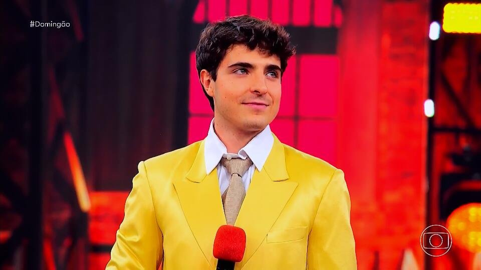 João Liberato, filho de Gugu, apresenta 'Meu Pintinho Amarelinho' - Reprodução