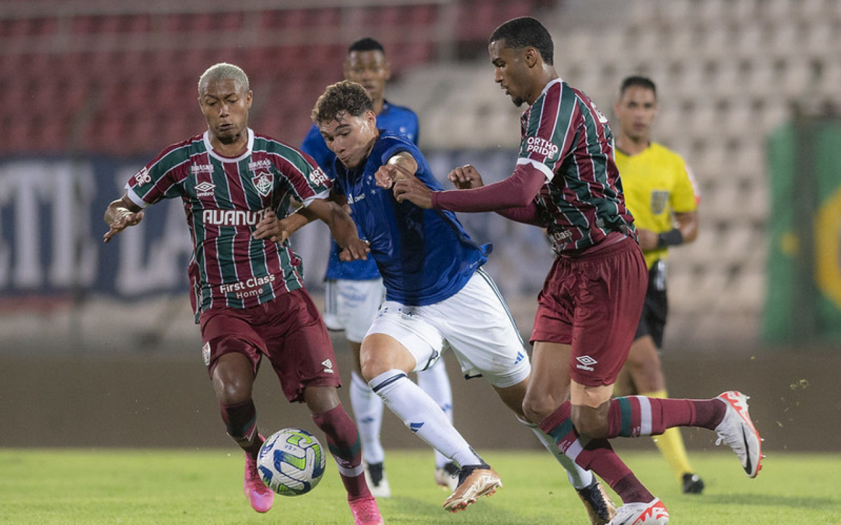 Cruzeiro empata com o Fluminense e avança à final da Copa do Brasil Sub-20