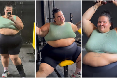 Influenciadora Thaís Carla treina mesmo com pé imobilizado: 'Fiz o que deu'