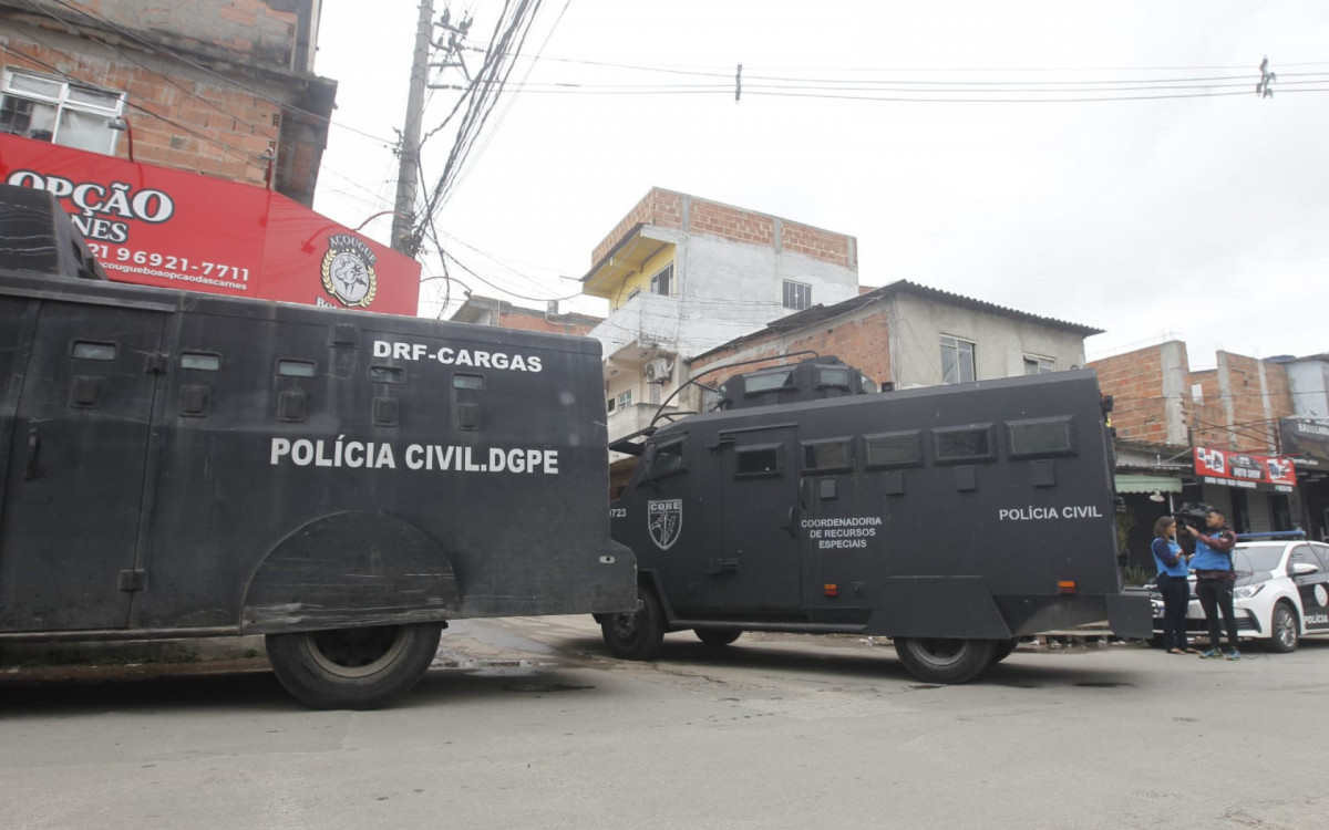 Operação no Complexo da Maré entra no segundo dia consecutivo  - Reginaldo Pimenta/Agência O DIA