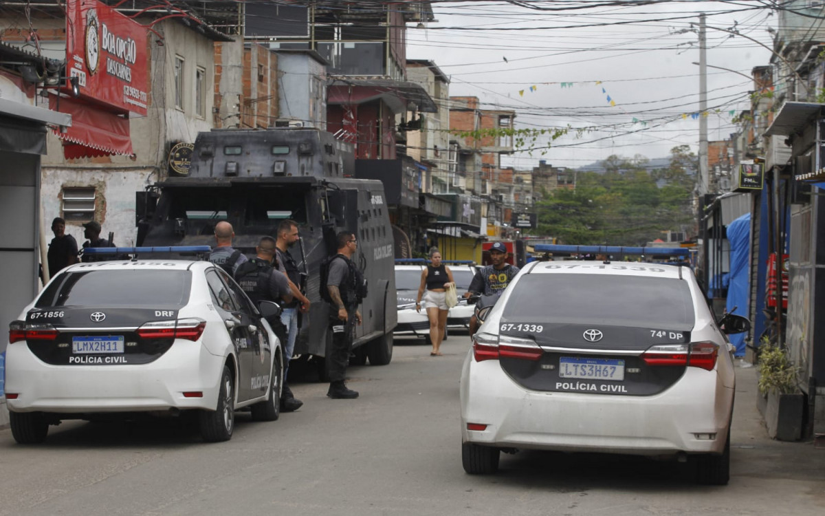 Operação no Complexo da Maré entra no segundo dia consecutivo  - Reginaldo Pimenta/Agência O DIA