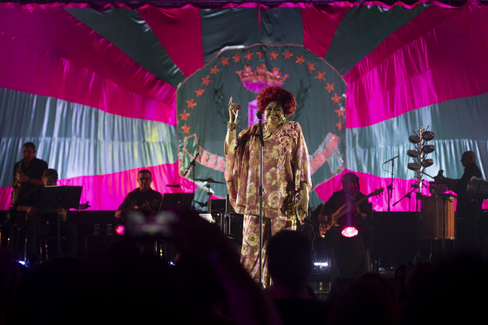 'Som Brasil' especial celebra os 50 anos de carreira de Alcione -  Lucas Landau/ Globo