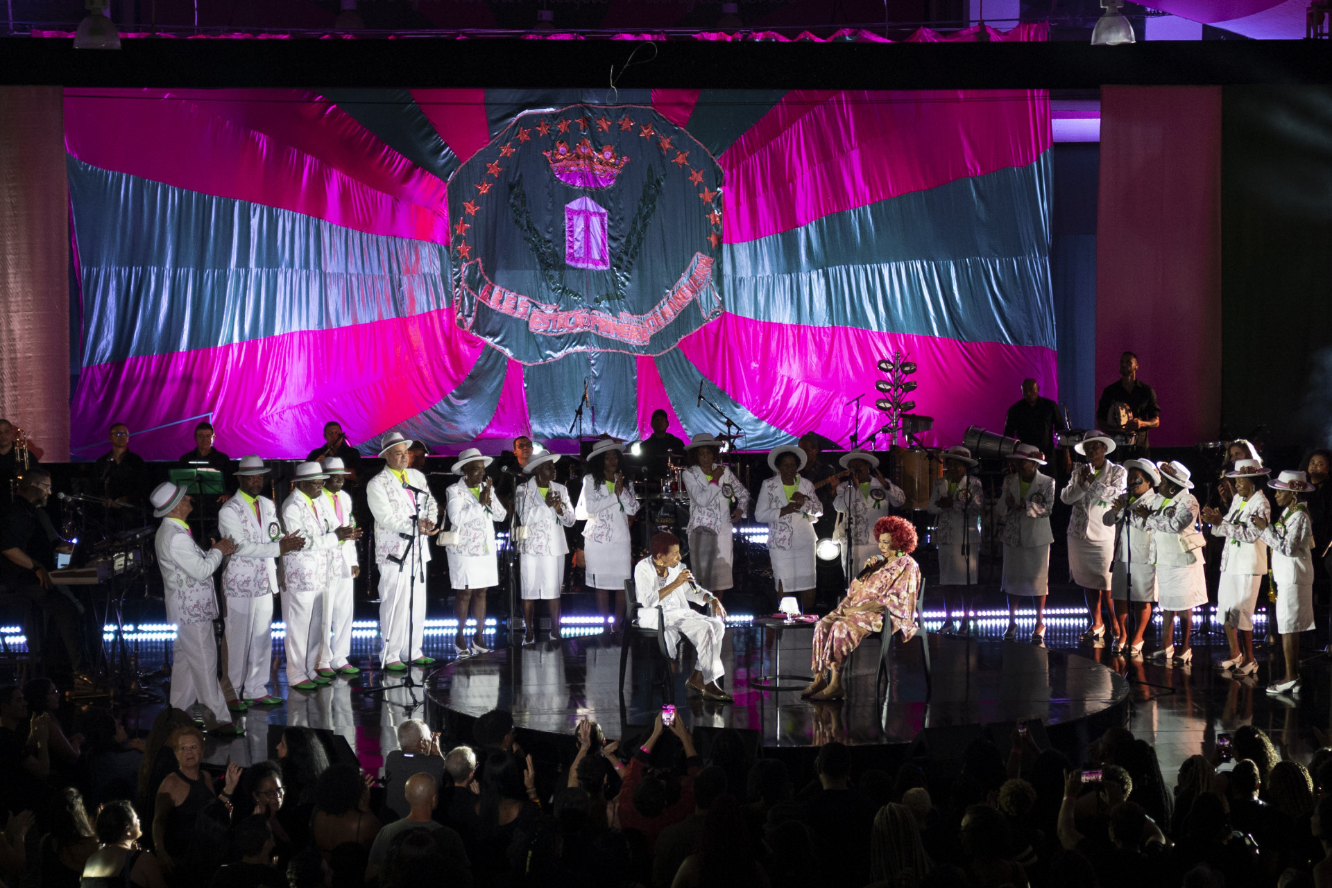 'Som Brasil' especial celebra os 50 anos de carreira de Alcione -  Lucas Landau/ Globo