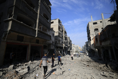 ONU diz que mais de 260 mil pessoas foram forçadas a abandonar suas casas na Faixa de Gaza