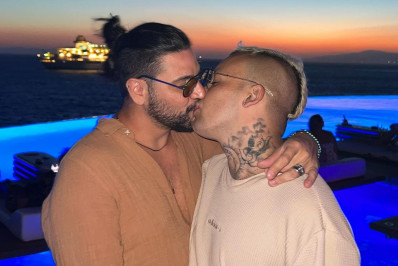 Gloria Groove posta fotos raras com o marido e se manifesta contra projeto de lei que proíbe casamento homoafetivo 