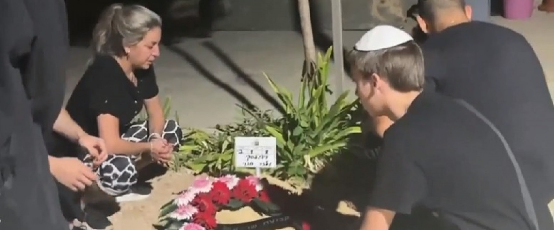 Brasileiro morto pelo Hamas é enterrado em Israel - Reprodução TV/Band