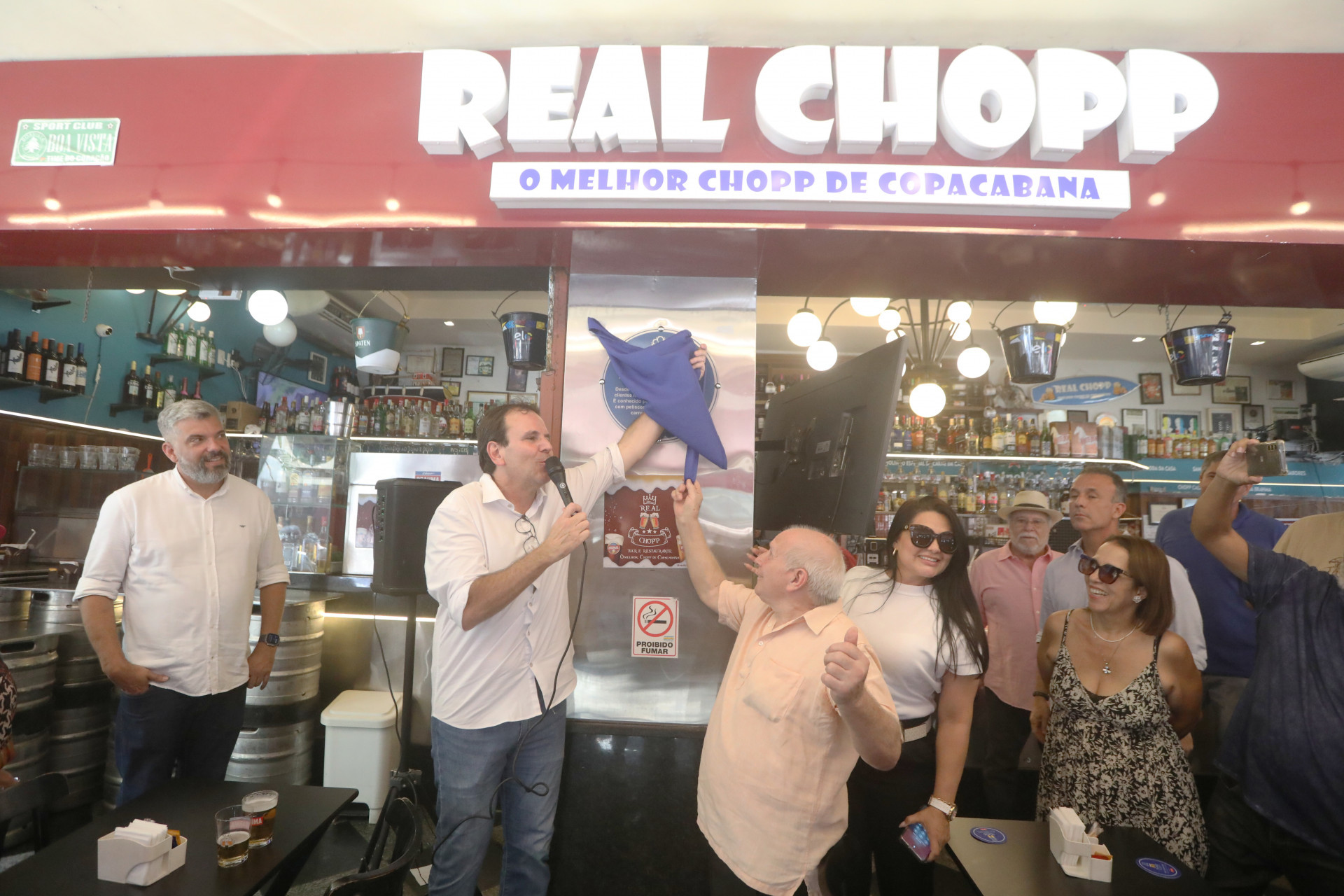 Bar Real Chopp existe há 30 anos em Copacabana - Divulgação / Fabio Motta