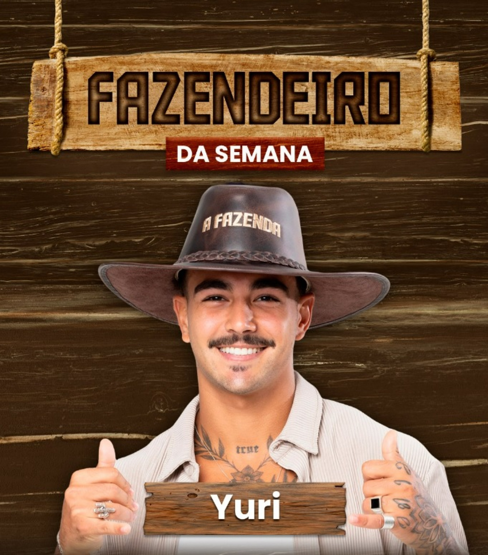 Yuri Meirelles é o novo fazendeiro - Reprodução de vídeo / PlayPlus