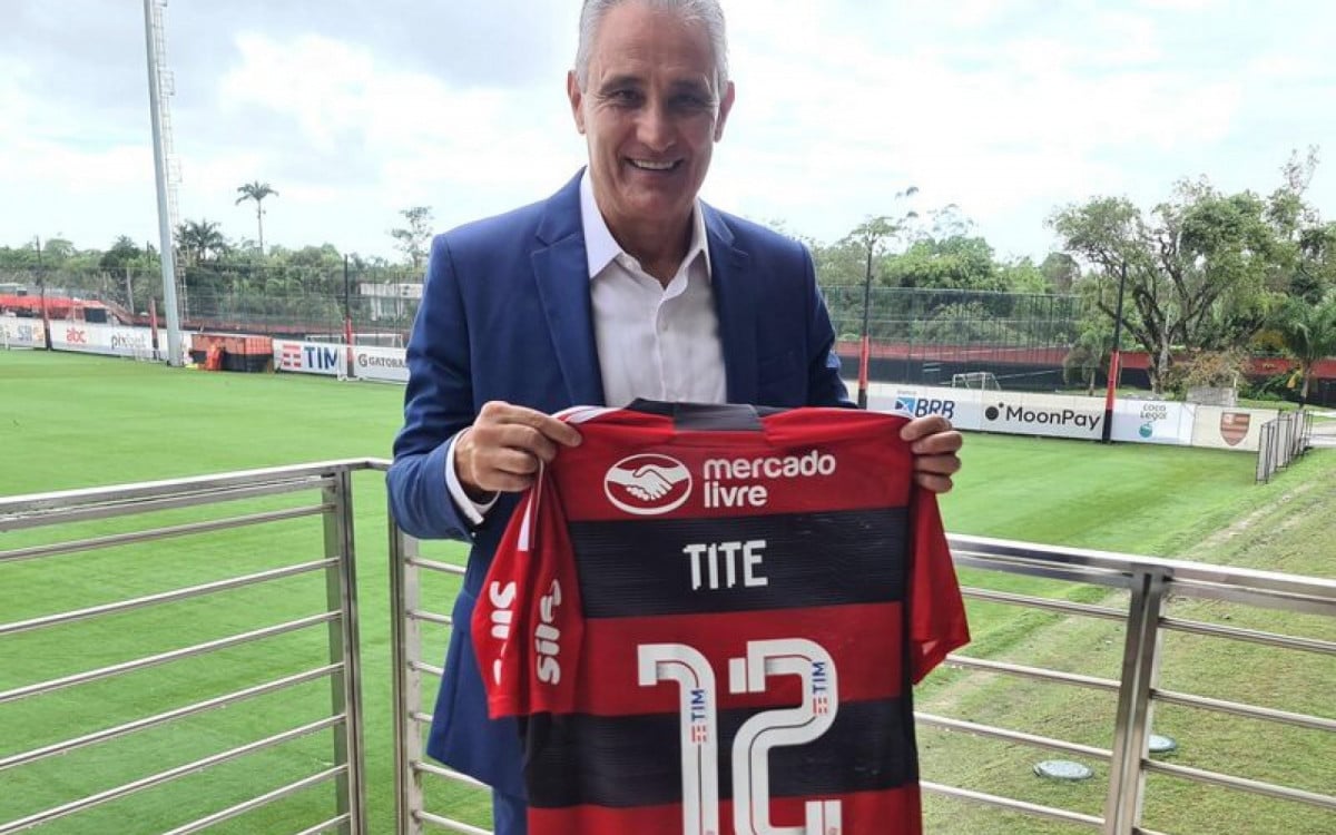 Flamengo divulga data e horário da apresentação de Tite