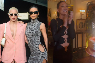 Vitória Strada recebe parabéns de ex-noiva, Marcella Rica