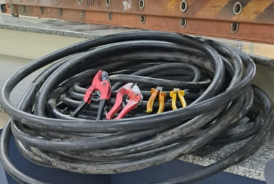 Trio suspeito de furtar cabos é detido na Zona Oeste