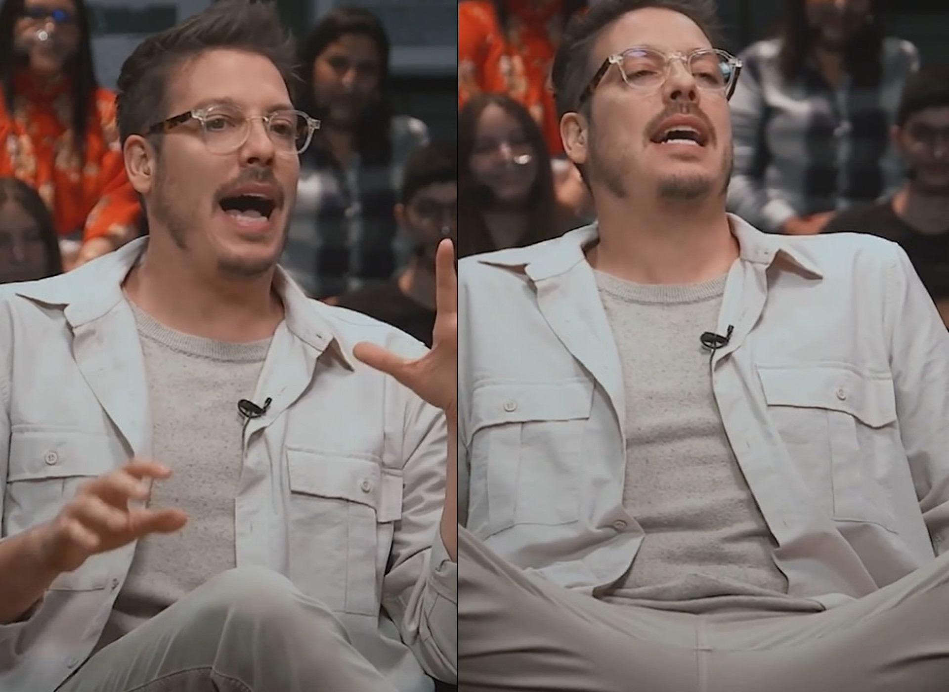 Fábio Porchat expõe procedimento inusitado em programa - Reprodução de vídeo