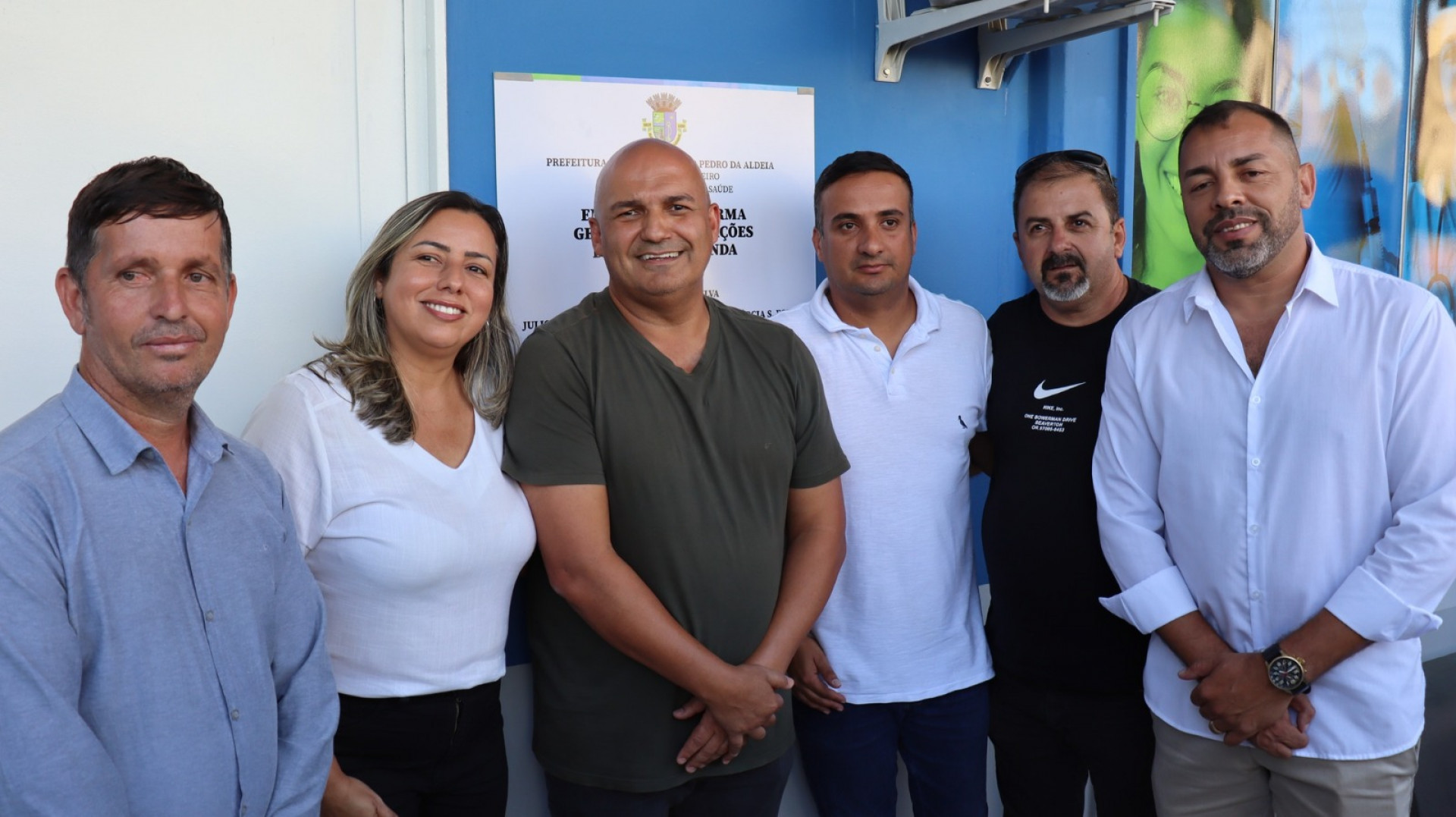 Franklin da Escolinha (CID), Mislene de André (SDD), Pastel, Vitinho de Zé Maia (PL), Márcio Soares (PDT) e Chimbiu (SDD) - Divulgação/ Ascom