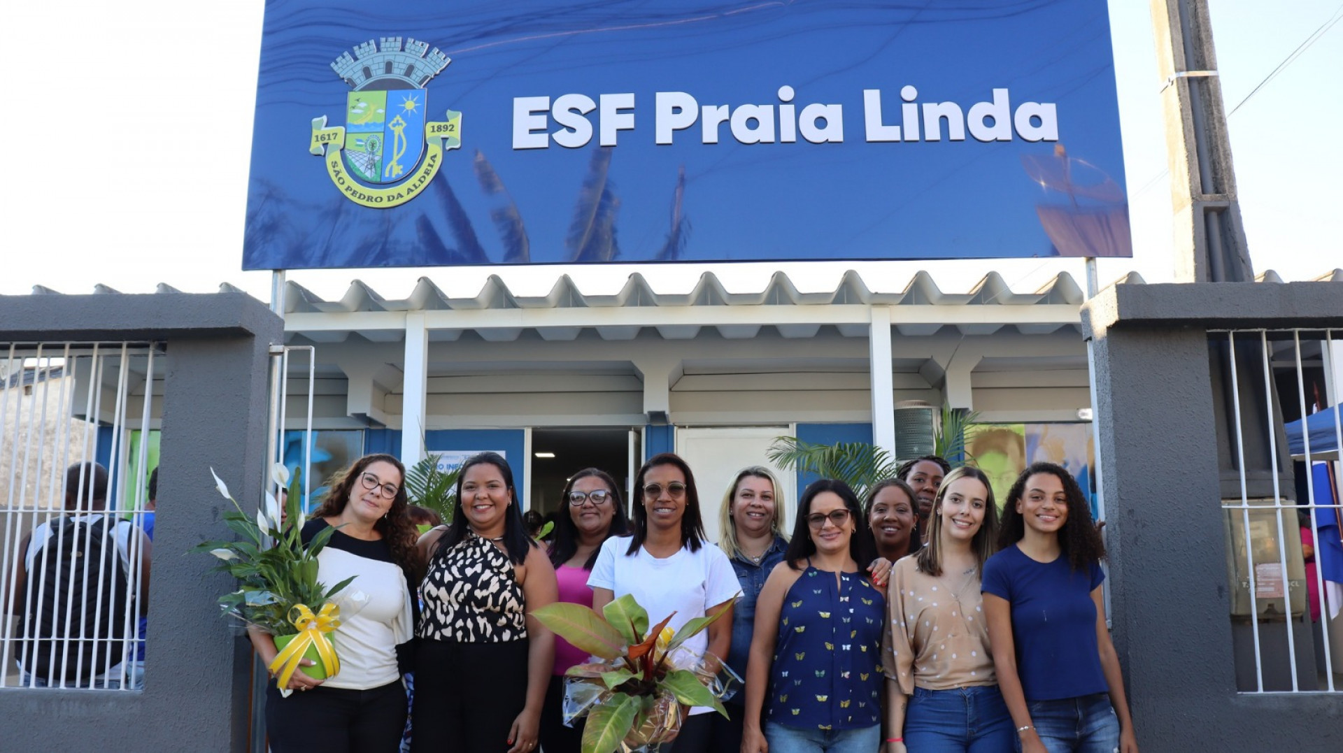 Equipe da UBS de Praia Linda - Divulgação/ Ascom 