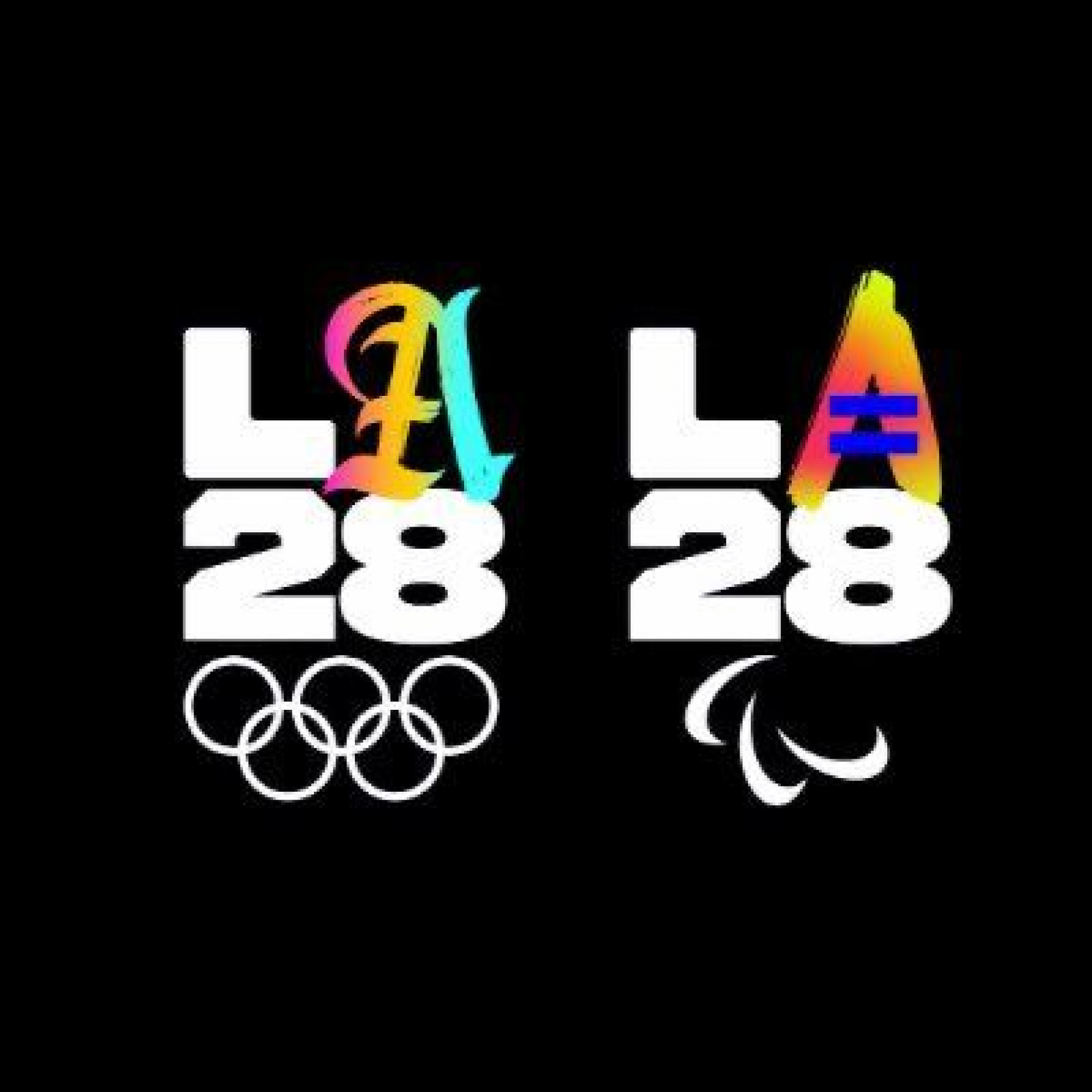 Logomarca dos Jogos Olímpicos de Los Angeles 