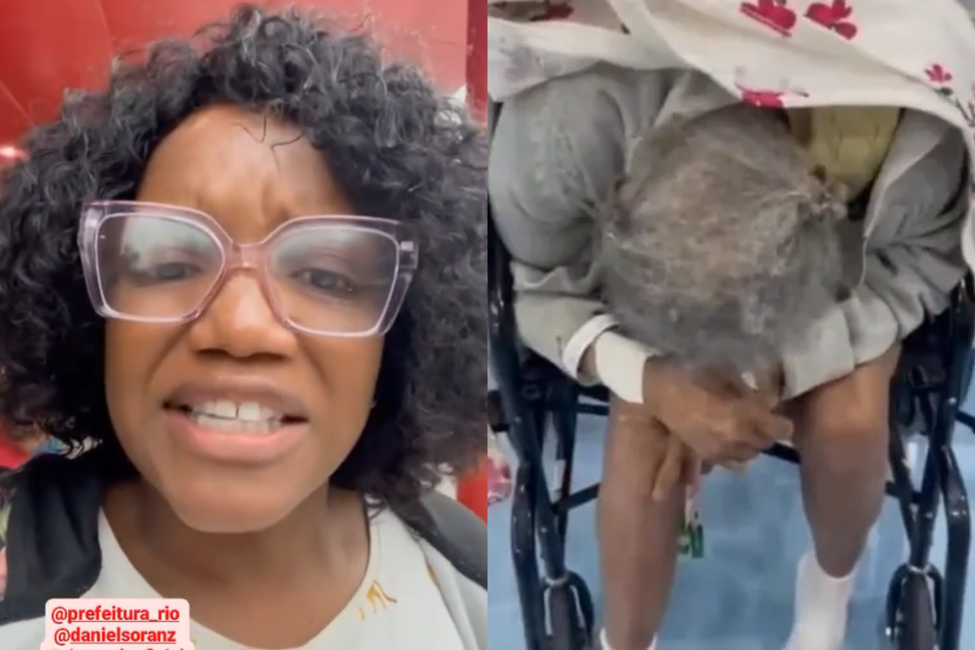 Atriz Mary Sheila denuncia descaso com a avó em hospital municipal - Reprodução/Instagram