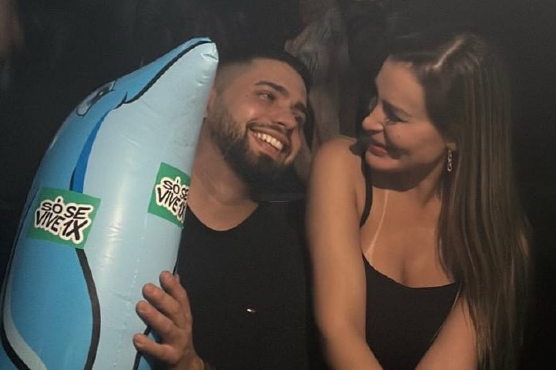 Andressa Urach e o namorado, Sergio Carvalho - Reprodução/Instagram