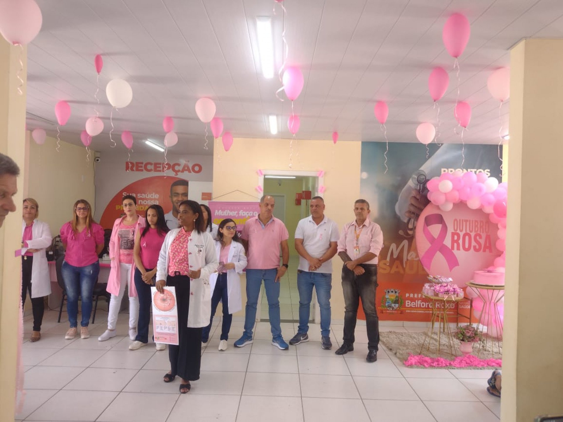 A Prefeitura está estendendo a programação do Outubro Rosa a diversas unidades de saúde - Zaira Lisboa/PMBR