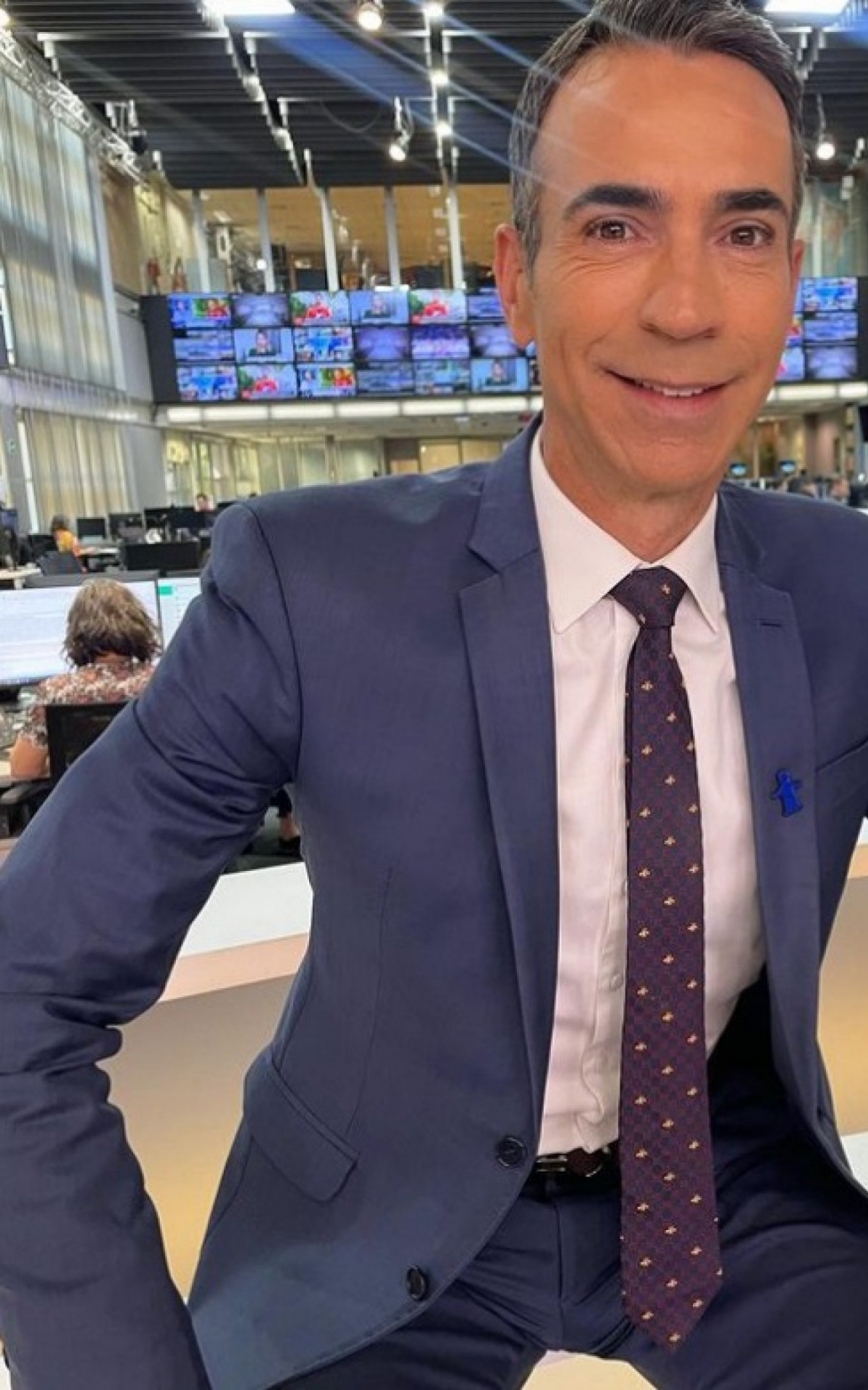 César Tralli - Reprodução do Instagram