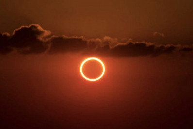 Eclipse anular do sol neste sábado poderá ser visto do Brasil