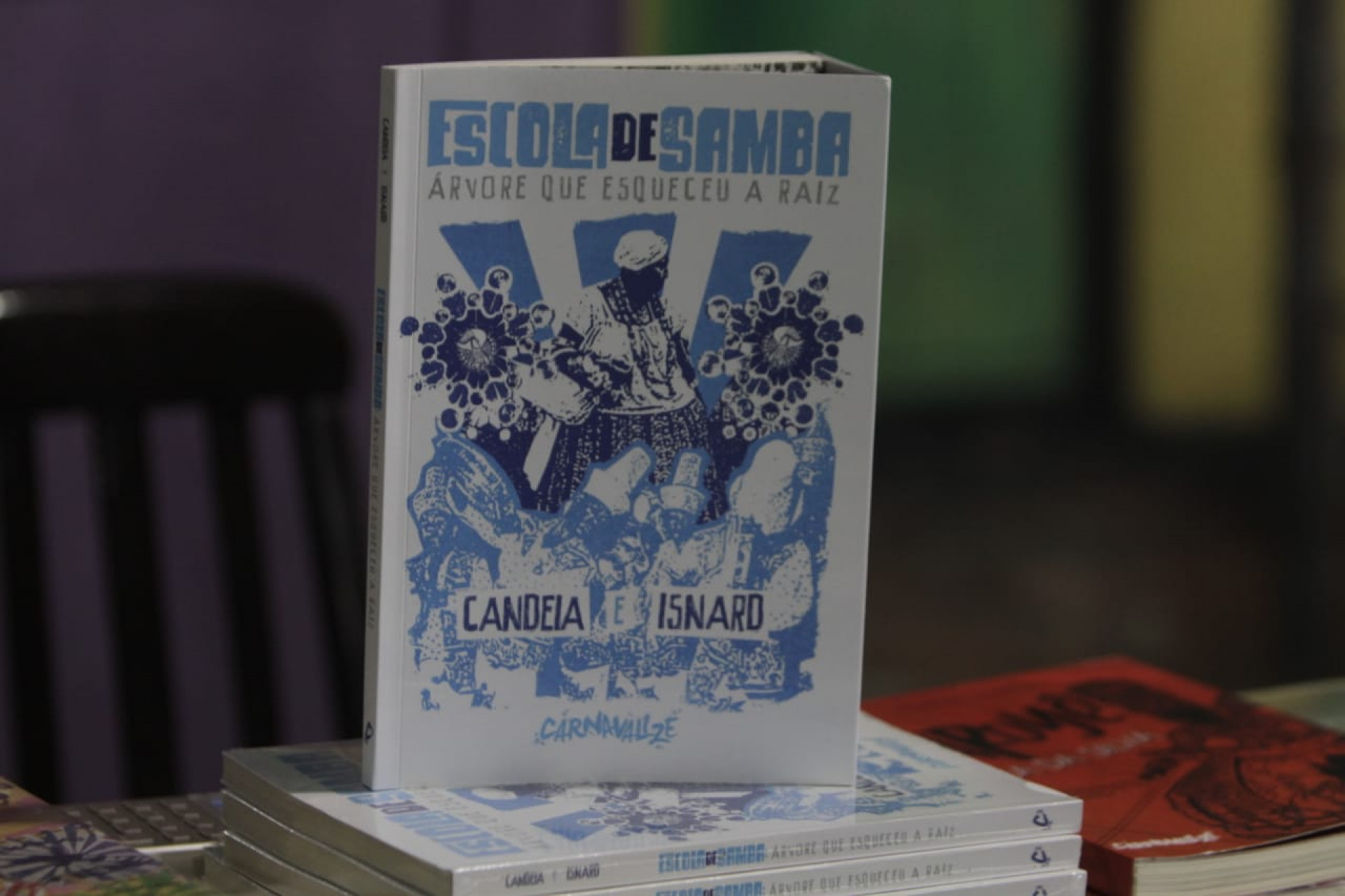 Relan&ccedil;amento do livro 'Escola de samba: &aacute;rvore que esqueceu a raiz' no Museu do Samba - Marcos Porto / Ag&ecirc;ncia O Dia 