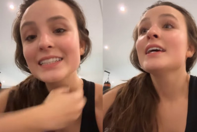 Larissa Manoela se exercita e ganha elogio do noivo: 'Mulher mais linda e gostosa'